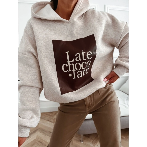 Bluza oversize LATE CHOCOLATE MOJO